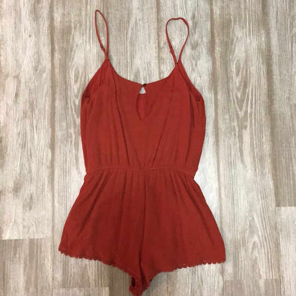Rust Color Romper - Picture 2 of 5